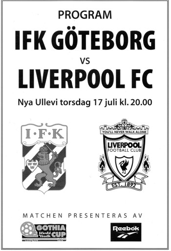 Match programme